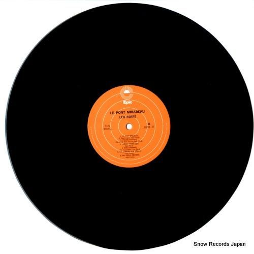 レオ・フェレ - ミラボー橋