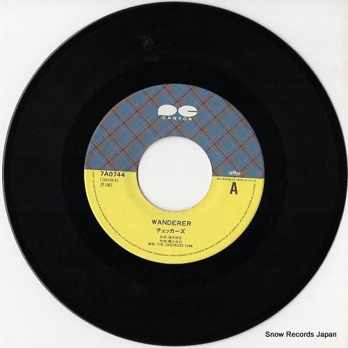 チェッカーズ wanderer 7A0744 | レコード通販