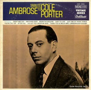 BERT AMBROSETTI - tribute to cole porter - GNP-9004
