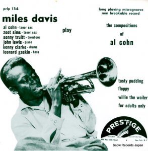 ޥ륹ǥ - miles davis plays the compositions of al cohn - PRLP154