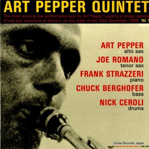 ȡڥåѡ - art pepper quintet live at donte's vol.1 - FSR-5001