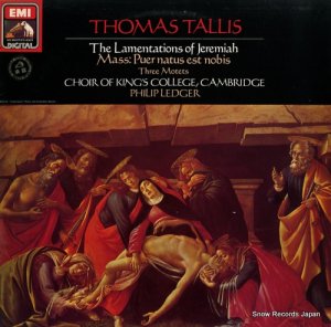 եåסå㡼 - tallis; the lamentations of jeremiah - ASD4285