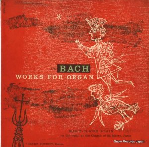 ޥ꡼᥯졼롦 - bach; works for organ - HSL-104