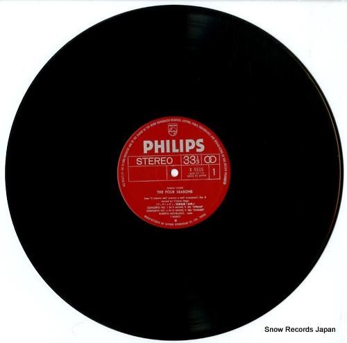 イ・ムジチ合奏団 ヴィヴァルディ:「四季」 X-5515 | レコード通販 イ・ムジチ合奏団 ヴィヴァルディ:「四季」 X-5515 | レコード通販