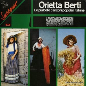 オリエッタ・ベルティ - le piu belle canzoni popolari italiane - 2449023