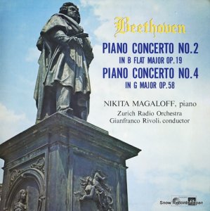 ニキタ・マガロフ - ベートーヴェン：ピアノ協奏曲第２番／第４番 - CHJ(S)-30011