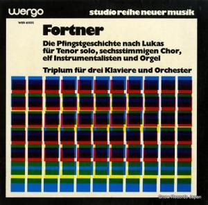 ꥹȥաե󡦥ɥۥʡ - fortner; die pfingstgeschichte nach lukas - WER60035