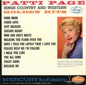 ѥƥڥ - sings country and western golden hits - MG20615