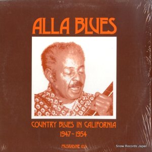 V/A - alla blues / country blues in california 1947-1954 - MUSKADINE103