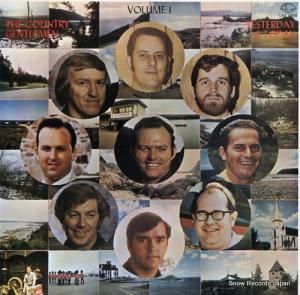 カントリー・ジェントルメン - イエスタデー・アンド・トゥデイ vol.1 - LAX6016