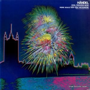 ピエール・ブレーズ - ヘンデル:王宮の花火の音楽 - 25AC1011