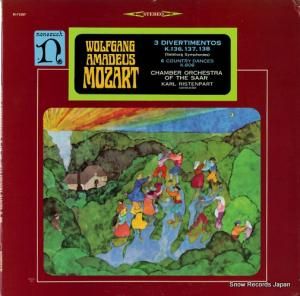 롦ꥹƥХ - mozart; 3 divertimentos - H-71207
