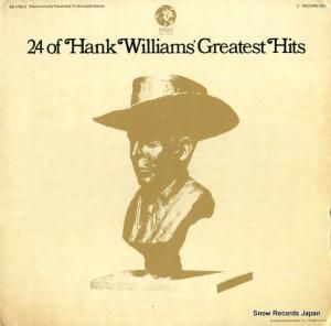 ϥ󥯡ꥢॹ - 24 of hank williams greatest hits - SE4755-2