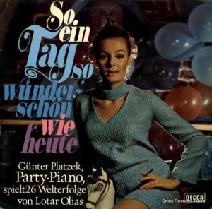 ギュンター・プラツェク - so ein tag, so wunderschon wie heute - PD12011