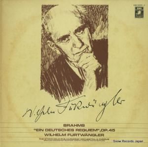 ヴィルヘルム・フルトヴェングラー - ブラームス:ドイツ・レクイエム - EAB-80001-2