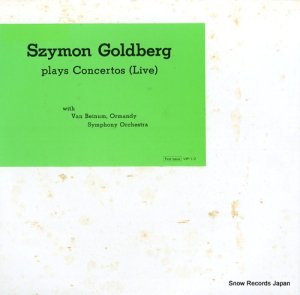 󡦥ɥ٥륯 - szymon goldberg plays concertos (live) - VIP-1