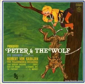 ヘルベルト・フォン・カラヤン - プロコフィエフ:ピーターと狼 - AA-8130