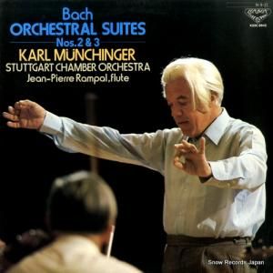 カール・ミュンヒンガー - バッハ:管弦楽組曲第2、3番 - K20C8642