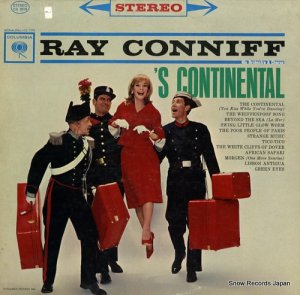 RAY CONNIFF AND HIS ORCHESTRA & CHORUS - 's continental - CS8576