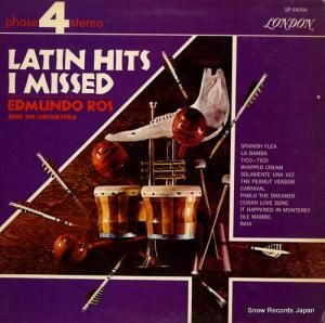 エドムンド・ロス - latin hits i missed - SP44094