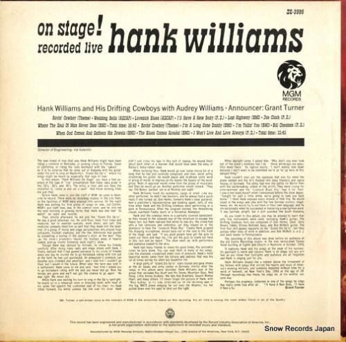 ハンク・ウィリアムス - on