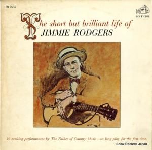 ジミー・ロジャース - the short but brilliant life of jimmie rodgers - LPM-2634