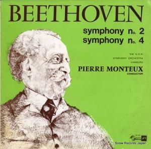 ピエール・モントゥー - ベートーヴェン:交響曲第2番&4番 - SMS-2332