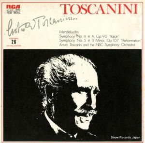 アルトゥール・トスカニーニ - メンデルスゾーン:交響曲第4番イ長調作品90「イタリア」 - AT-1026