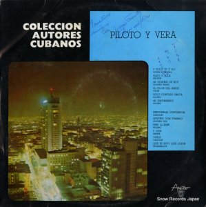 PILOTO Y VERA - coleccion autores cubanos - LDA-3363
