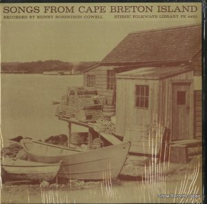 V/A - songs from cape breton island - FE4450