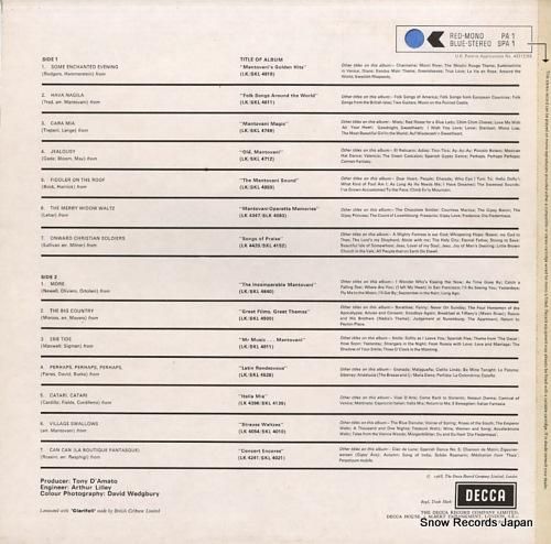 マントヴァーニ - the w