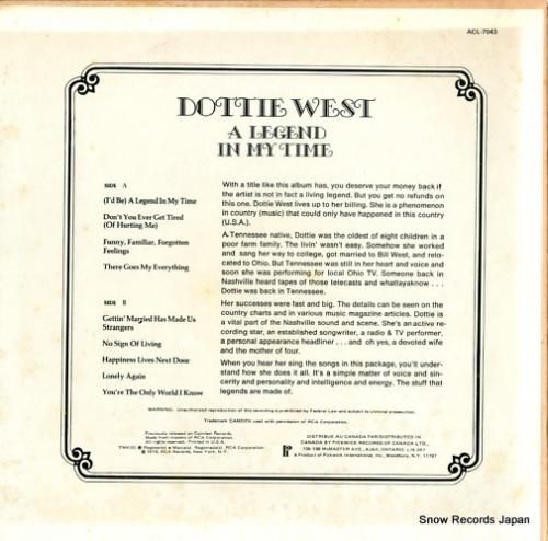 ドティー・ウエスト - a l