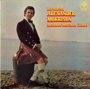 ALEXANDER MORRISON - introducing - PKL5525