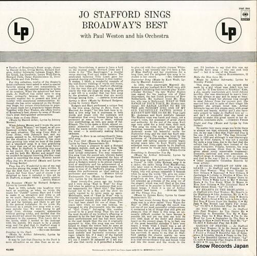 ジョー・スタッフォード - ブ