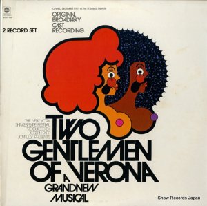V/A - two gentlemen of verona / original broadway cast album - BCSY-1001