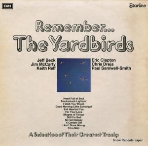 䡼ɥС - remember... the yardbirds - SRS5069