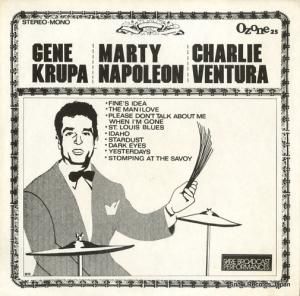 GENE KRUPA/MARTY NAPOLEON/CHARLIE VENTURA - rare broadcast performances - OZONE25
