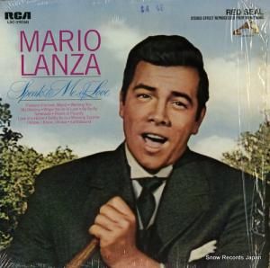 ޥꥪĥ - speak to me of love - mario lanza - LSC-3103(E)