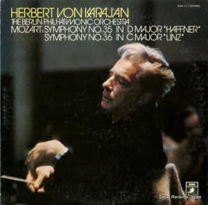 ヘルベルト・フォン・カラヤン - モーツァルト:交響曲第35番「ハフナー」&36番「リンツ」 - EAA-111