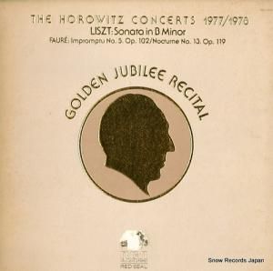 ǥߡ롦ۥå - liste/faure; the horowitz concerts 1977/1978 - ARL1-2548