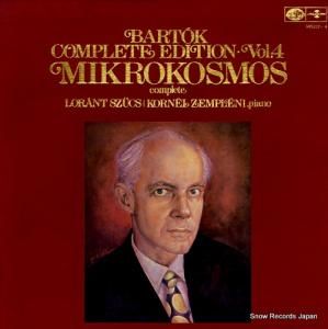 顼ȡͥ롦ץ졼 bartol; complete edition vol.4 mikrokosmos SR5202