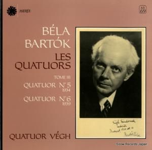 㡼ɥ롦 bartok; les quatuors AS69