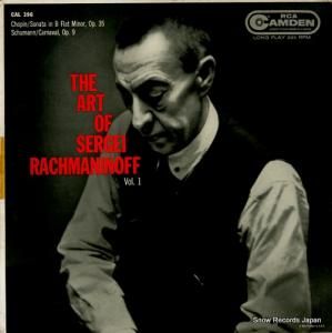 륲եޥ˥Υ the art of sergei rachmaninoff vol.1 CAL396