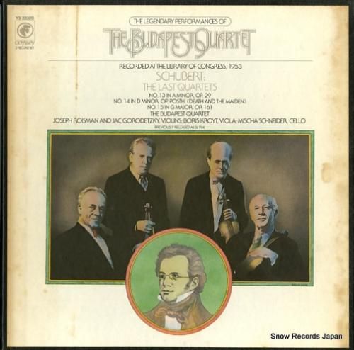 ブダペスト弦楽四重奏団 sch