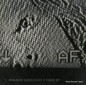 AFX analogue bubblebath 4 track ep CAT019EP