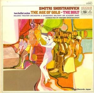 ޥࡦ祹 shostakovich; two ballet suites, the age of gold / the bolt SR-40062
