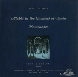 ɡå꡼ falla; nights in the gardens of spain/homenajes ANGEL35134