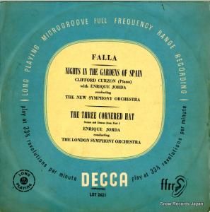 եɡ falla; nights in the gardens of spain LXT2621