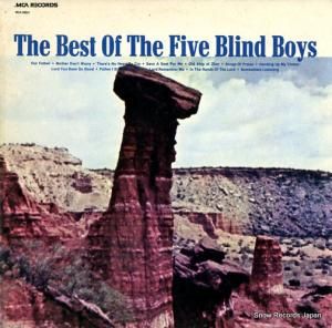 ꥸʥ롦ե֥饤ɡܡ the best of the five blind boys MCA-28022