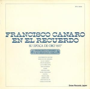 ե󥷥ʥ francisco canaro en el recuerdo MTC-3002